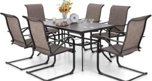 Our Honest Take on the PHI VILLA 7-Piece Outdoor Dining Set