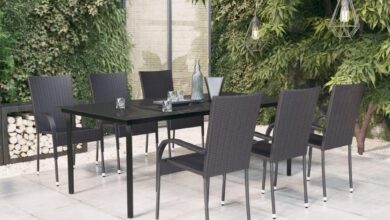 Gathered Around Style and Strength: Our Take on the Black PE Rattan Set