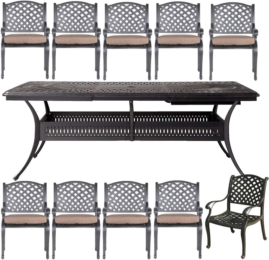 Our Take on the Durable 11-Piece Cast Aluminum Patio Set