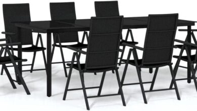 Our Honest Take on the 9-Piece Weather-Resistant Patio Dining Set