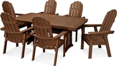 Our Honest Take on the POLYWOOD Vineyard Nautical Dining Set