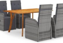 Our Honest Take on the YAFF 5-Piece Gray Patio Set