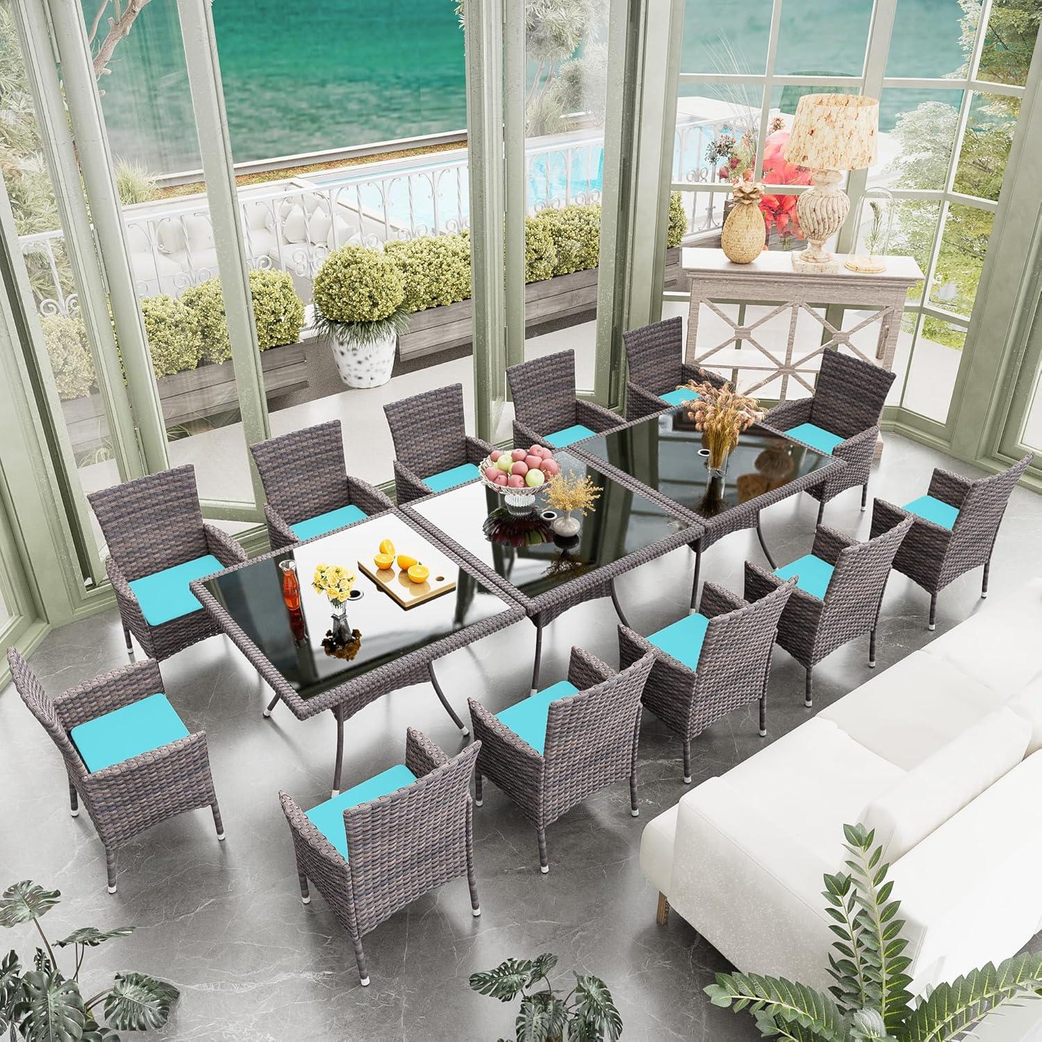 Our Honest Take: RTDTD 15-Piece Patio Dining Set Review