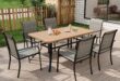 Our Honest Take on the MELLCOM 7-Pc Patio Dining Set Experience