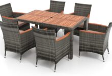 How We Elevated Outdoor Dining with the DORTALA 7-Piece Set