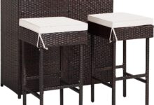Our Honest Take on the HAPPYGRILL 3PCS Patio Bar Set
