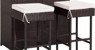 Our Honest Take on the HAPPYGRILL 3PCS Patio Bar Set