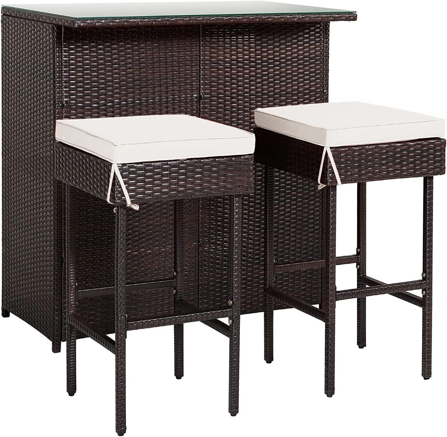 Our Honest Take on the HAPPYGRILL 3PCS Patio Bar Set