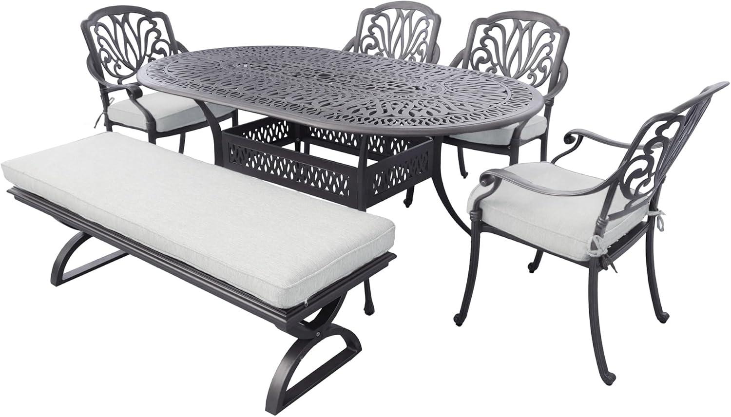 Why We Love Our Oval 6-Person Aluminum Dining Set
