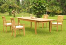 Our Honest Take on the 4-Seater Grade-A Teak Dining Set