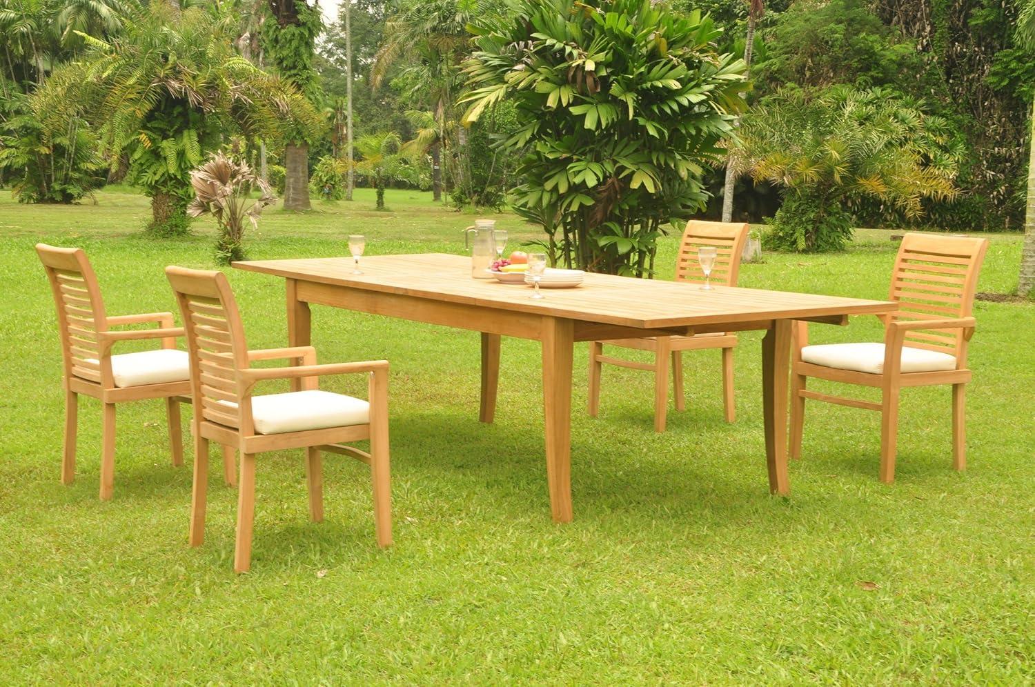 Our Honest Take on the 4-Seater Grade-A Teak Dining Set
