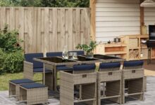 Making the Most of Space with Our Gecheer 11-Piece Outdoor Set