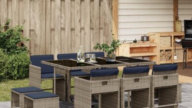 Making the Most of Space with Our Gecheer 11-Piece Outdoor Set