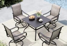 Our Honest Take on the MFSTUDIO 5-Piece Patio Dining Set