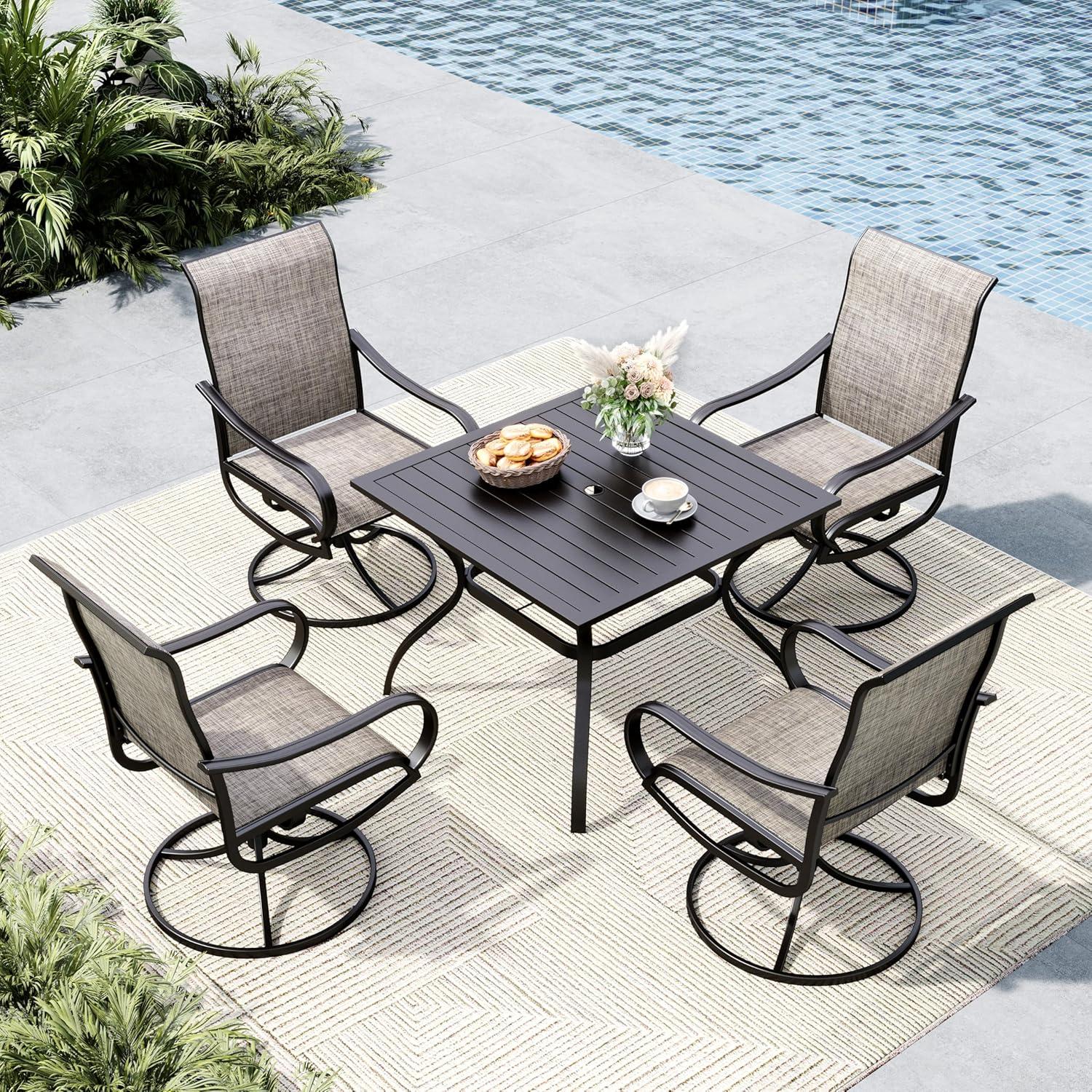 Our Honest Take on the MFSTUDIO 5-Piece Patio Dining Set