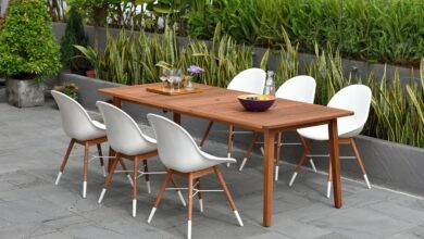 Our Honest Take on the Brampton 7-Piece Eucalyptus Dining Set