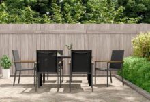 Our Experience with the Stylish 7-Piece Black Patio Dining Set