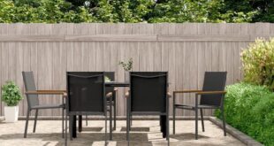 Our Experience with the Stylish 7-Piece Black Patio Dining Set