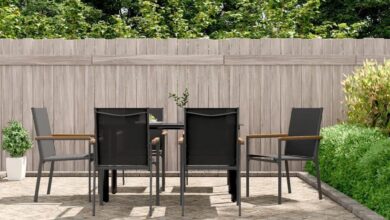 Our Experience with the Stylish 7-Piece Black Patio Dining Set