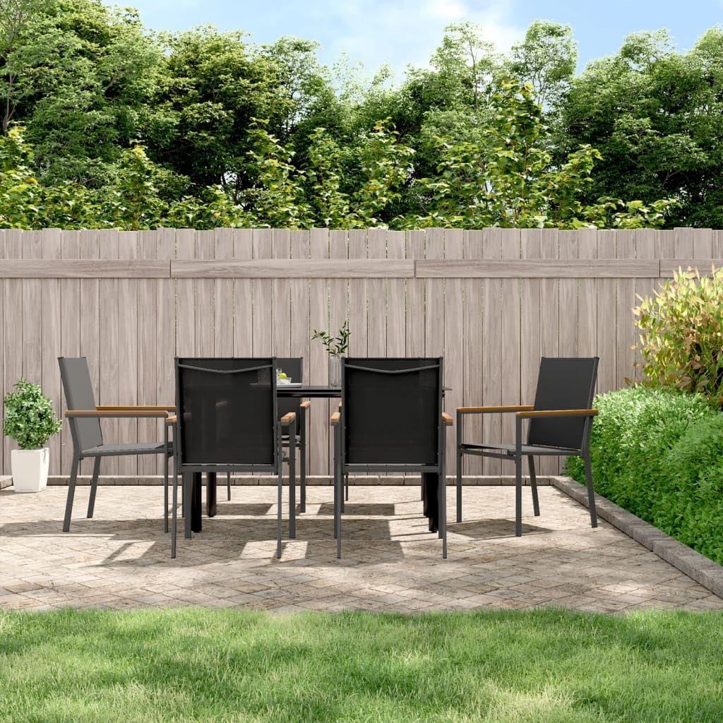 Our Experience with the Stylish 7-Piece Black Patio Dining Set