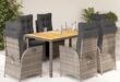 Our Take on the Stylish Grey PE Rattan Garden Dining Set