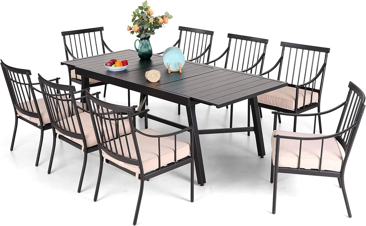 Our Take on the PHI VILLA 9-Piece Expandable Patio Set