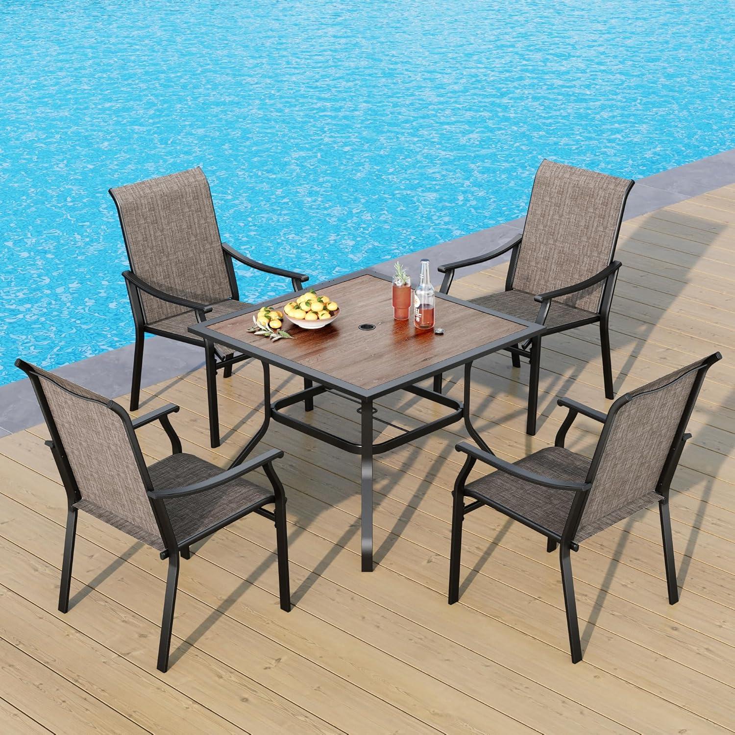 Our Honest Take on PHI VILLA 5-Piece Patio Dining Set Durability