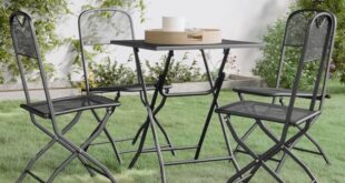 How We Loved This Compact, Weather-Resistant 5-Piece Patio Set