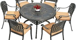 Our Honest Take on the Weatherproof Cast Aluminum Patio Set