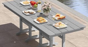 Our Honest Take on the YITAHOME 6-Person Patio Dining Table