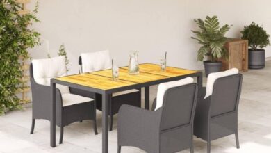 Our Cozy 5-Piece Patio Set: Comfort, Style, and Durability Combined