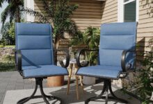 Our Honest Take on MELLCOM Swivel Rocker Chairs for All-Weather Relaxation