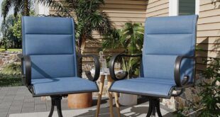 Our Honest Take on MELLCOM Swivel Rocker Chairs for All-Weather Relaxation