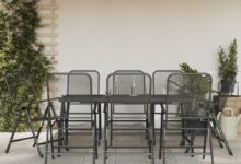 Gather ‘Round: Our Take on the Stylish 9-Piece Patio Set