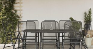 Gather ‘Round: Our Take on the Stylish 9-Piece Patio Set