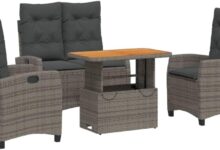 Our Take on vidaXL’s Stylish, Adjustable 2-Piece Patio Set