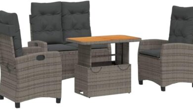 Our Take on vidaXL’s Stylish, Adjustable 2-Piece Patio Set