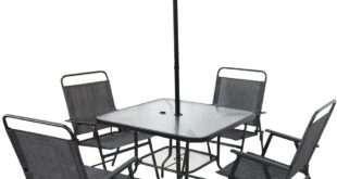 Our Honest Take on the Durable 4-Person Patio Dining Set with Umbrella