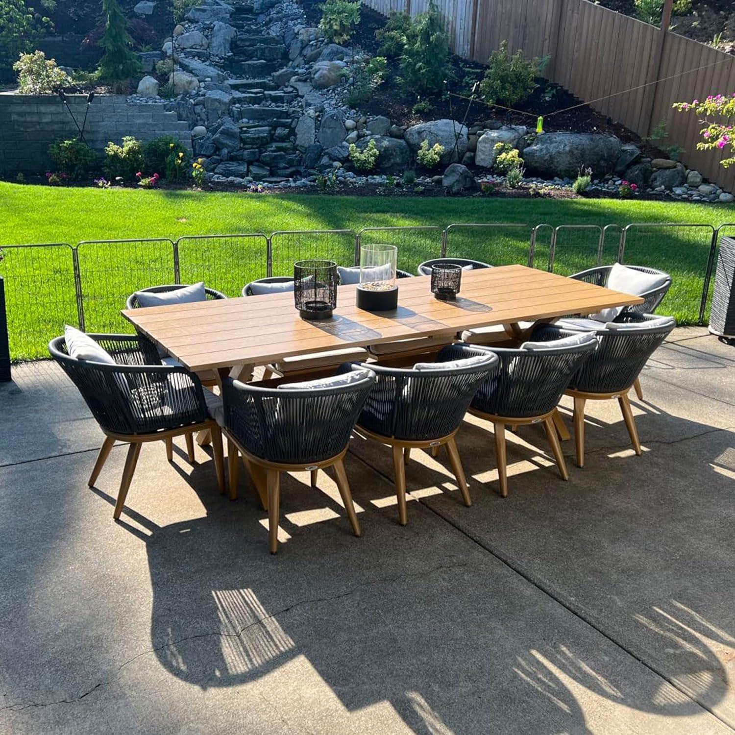 Our Honest Take on the PURPLE LEAF 11-Piece Patio Dining Set
