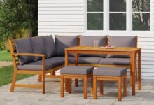 How Our 6-Piece Acacia Set Elevated Outdoor Comfort and Style