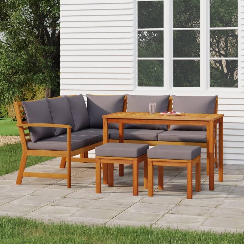 How Our 6-Piece Acacia Set Elevated Outdoor Comfort and Style