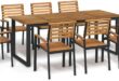 Our Honest Take on the 9-Piece Acacia Wood Patio Dining Set