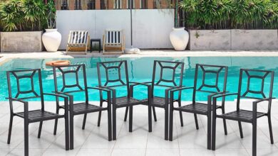 Our Take on AECOJOY Patio Chairs: Sturdy, Stylish, and Stackable