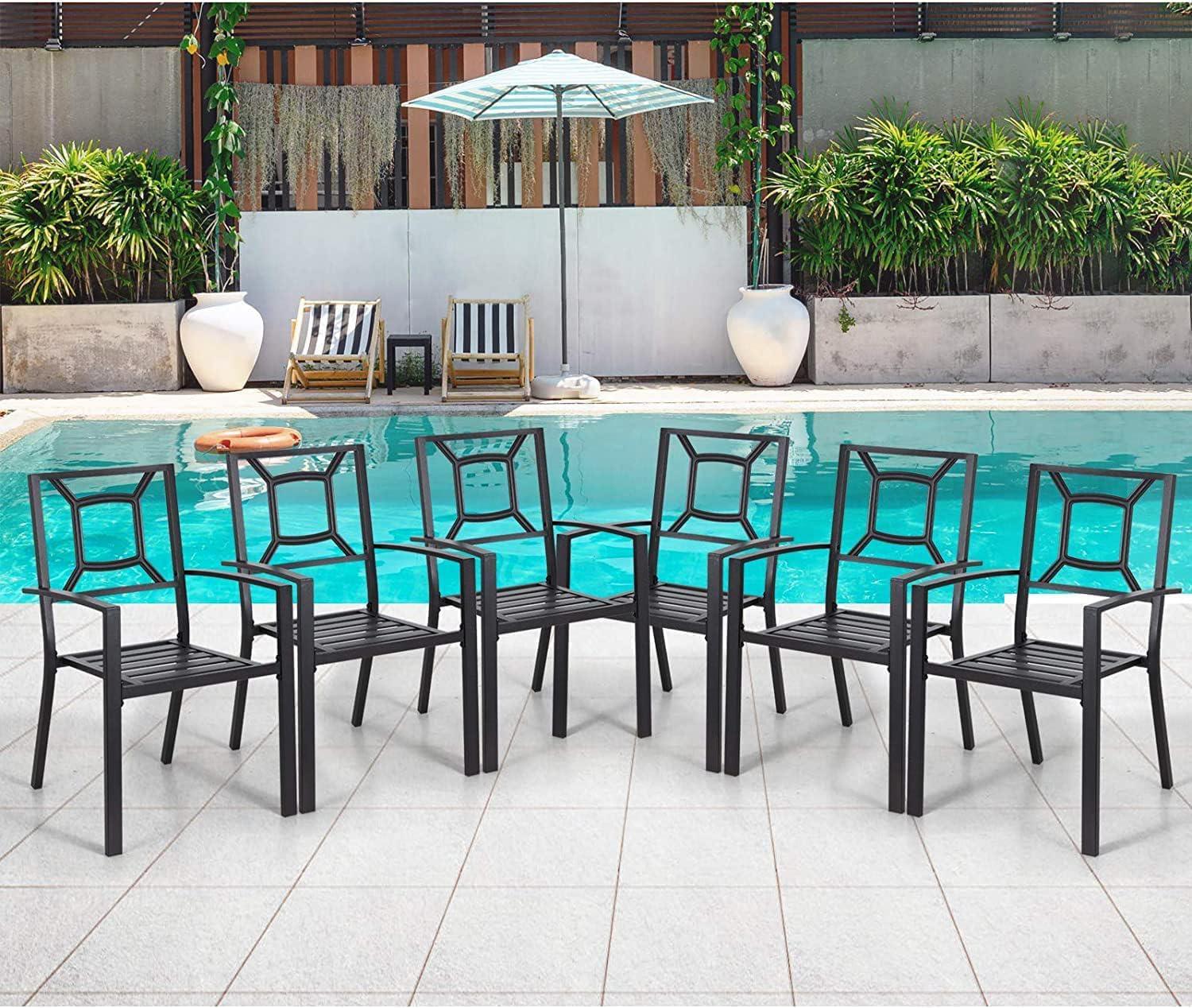 Our Take on AECOJOY Patio Chairs: Sturdy, Stylish, and Stackable