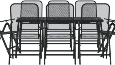 Why We Love the Asomie 9-Piece Outdoor Dining Set Together