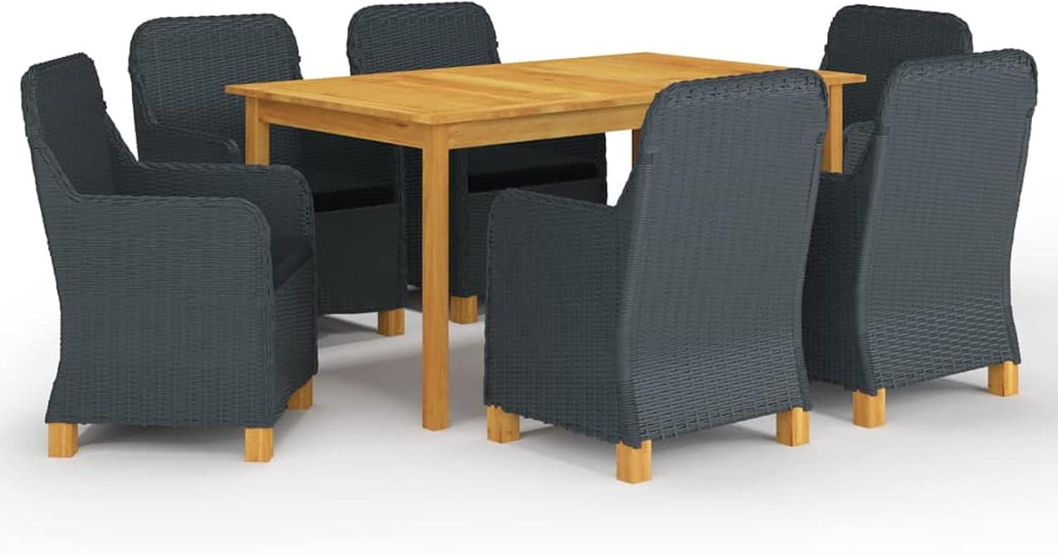Our Honest Take on the Dark Gray 7-Piece Outdoor Dining Set