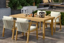 Our Take on the RoyalCraft Acacia Patio Set: Stylish & Spacious