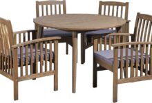 Our Take on the GDFStudio 4-Seater Patio Dining Set: Stylish & Sturdy