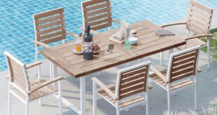 Gathered Around the WiberWi Outdoor Dining Set: Our Honest Views