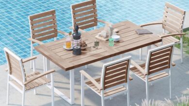 Gathered Around the WiberWi Outdoor Dining Set: Our Honest Views